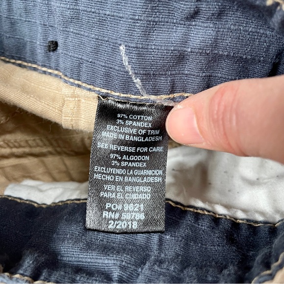 Airwalk Khaki Cargo Shorts for Men 34 - Picture 6 of 8